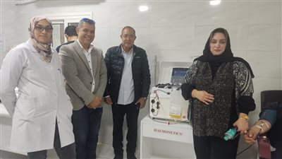 صحة الشرقية: دعم بنك الدم التجميعي في منيا القمح بجهاز هو الأول من نوعه في المحافظة