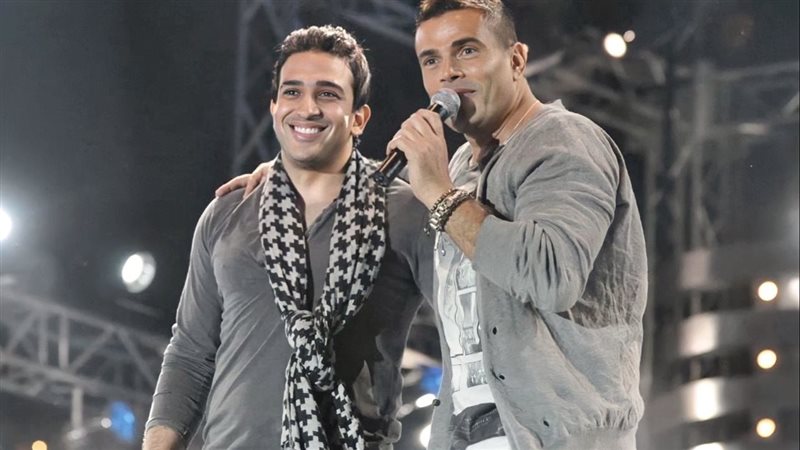 عمرو دياب وتامر حسين،