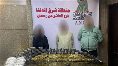 ضبط 740 طربة حشيش و5500 قرص تامول وأسلحة نارية فى الشرقية 