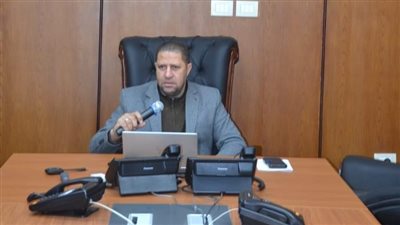 عبر الفيديو كونفرانس، السكرتير المساعد بالبحيرة يتابع آخر استعدادات رأس السنة الميلادية 