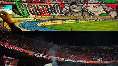 ديربي الجزائر ينتهي سلبيا بين اتحاد العاصمة ومولوديه الجزائر في أجواء حماسية (فيديو)