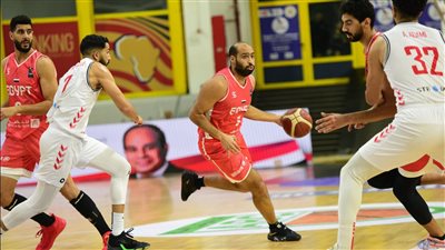 كرة السلة، منتخب مصر يواجه المغرب في البطولة العربية 