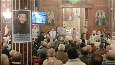بحضور شعبي كبير، إحياء ذكرى سنوية القمص سيرافيم حنا بالإسكندرية