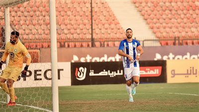 الدوري المصري، المقاولون العرب يتقدم على البنك الأهلي بهدف في الشوط الأول