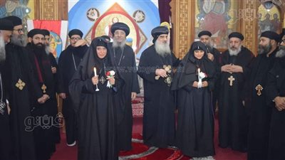 ترسيم راهبتين بدير العذراء مريم والشهيد ودامون الأرمنتي في الأقصر (صور)