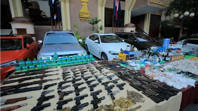 ليلة وداع رأس السنة كلمة السر.. تفاصيل إحباط محاولة إدخال مخدرات بقيمة مليار جنيه إلى البلاد.. والعصابة تدير تجارة السلاح بالعاصمة (صور)