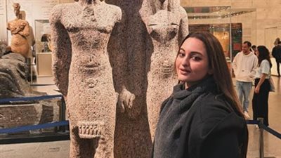 تفاعل جماهيري ورؤية فريدة للتاريخ، تفاصيل زيارة سوناكشي سينها لمتحف الحضارة