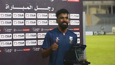 الدوري المصري، علي فوزي أفضل لاعب في مباراة إنبي وبلدية المحلة 