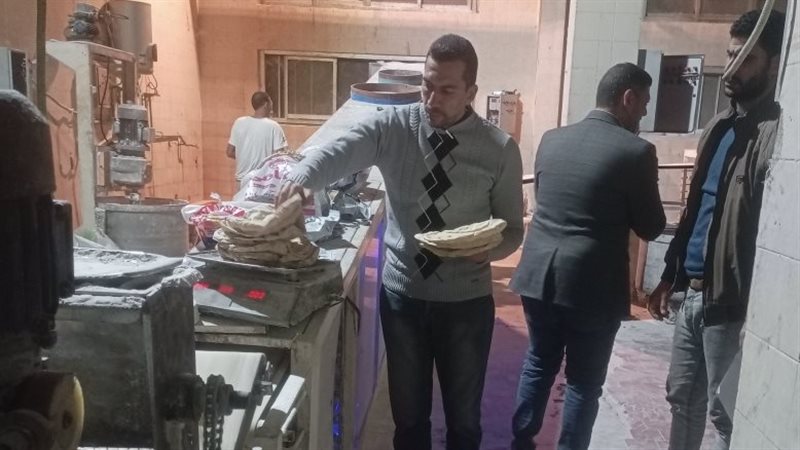جانب من الحملة التموينية