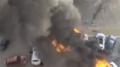 تسبب في مقتل 21، لحظة سقوط صاروخ أوكراني على مدينة روسية (فيديو)