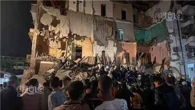 سماع أقوال الناجي من تحت أنقاض عقار الزيتون 