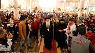 الأنبا إسحق يترأس لقاء ذوي الهمم بإيبارشية طما