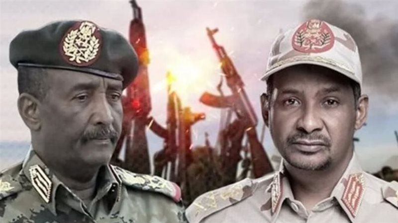 حميدتى والبرهان،