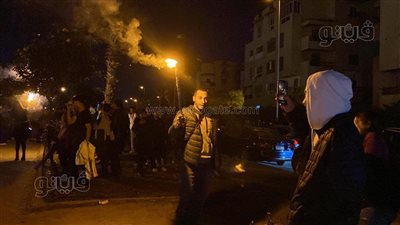 إطلاق الشماريخ بالتجمع احتفالا بالعام الجديد 2024 (فيديو وصور) 