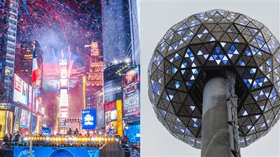  إسقاط كرة تايمز سكوير احتفالا برأس السنة، والسر يعود لـ 120 عاما (فيديو وصور)