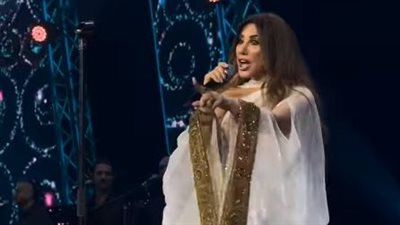 نجوى كرم تتألق بحفلها في دبي ليلة رأس السنة (فيديو)