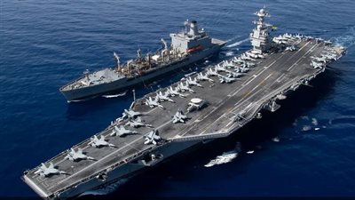 استياء من نتنياهو، قناة أمريكية تكشف سر مغادرة حاملة الطائرات 