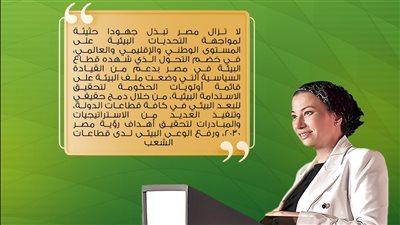 حصاد وزارة البيئة في ملف الاستثمار المناخي خلال 2023 (انفوجراف)