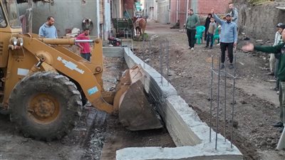 إزالة تعديات على الرقعة الزراعية بأماكن متفرقة بقنا