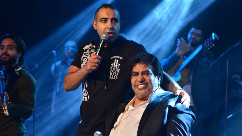 محمد عدوية ووالده،