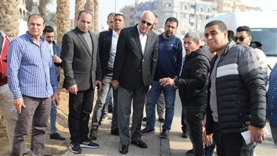 محافظ الجيزة يتفقد أعمال تطوير الطريق السياحي (صور)