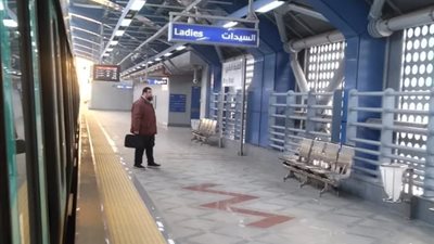 20 صورة ترصد استقبال محطات المترو الجديدة للركاب بالخط الثالث (صور)
