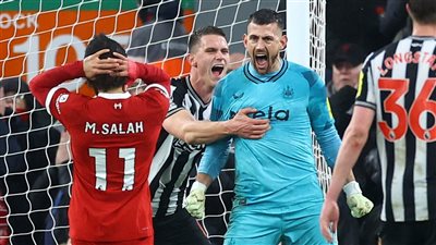 الدوري الإنجليزي، محمد صلاح يهدر ركلة جزاء أمام نيوكاسل