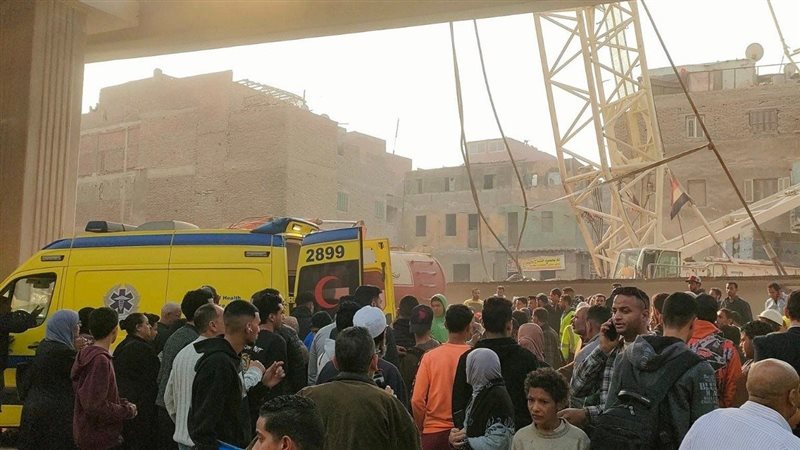 حادث سقوط جزء من