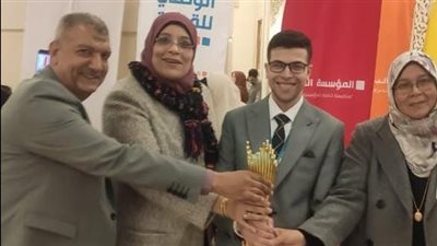 دمياط تفوز بالمركز الاول فى مسابقة الطالب المثقف بالمشروع الوطنى للقراءة 