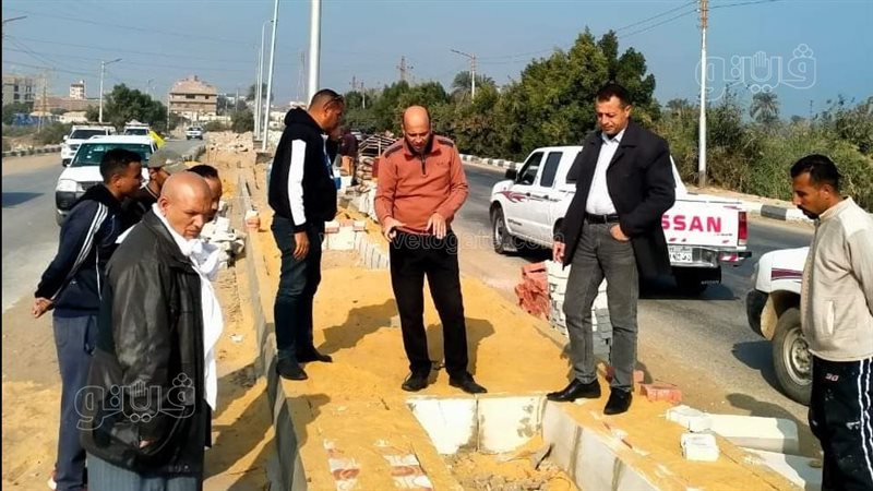 بدء أعمال رصف ميدان