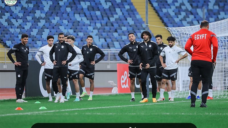 منتخب مصر يخوض مرانه