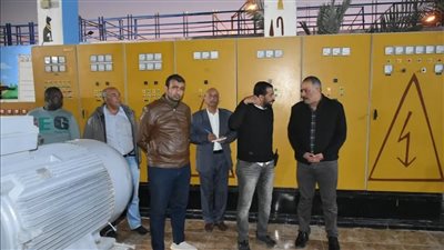 رئيس مياه الأقصر يتفقد محطتي الترشيح الطبيعي والصعايدة بالزينية