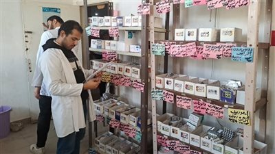 الكشف على 2061 مريضًا في قافلة علاجية في قرية الأمل بمركز بلقاس 