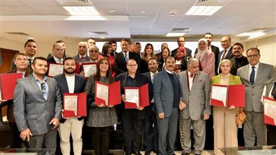 الأعلى للإعلام يحتفل بتسليم 78 ترخيصًا جديدًا لوسائل الإعلام (صور) 