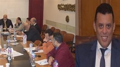 شعبة حراسة المنشآت ونقل الأموال تبحث خطة تطوير وتنمية القطاع