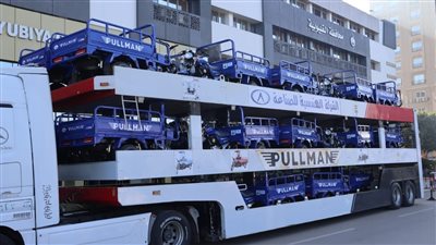 محافظ القليوبية يتفقد 25 تروسيكلا لدعم منظومة النظافة بتكلفة 1.2 مليون جنيه