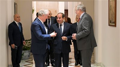 رسائل هامة من السيسي لوفد مجلس الشيوخ الأمريكي بشأن الأوضاع بغزة