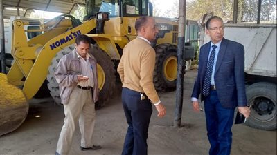 في أولى جولاته الميدانية، رئيس مركز ومدينة ديرمواس يتابع العمل بالقطاعات الخدمية