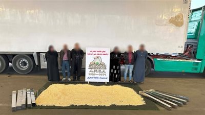 إحباط محاولة تهريب 760 ألف قرص كبتاجون عبر ميناء سفاجا البحري (صور) 