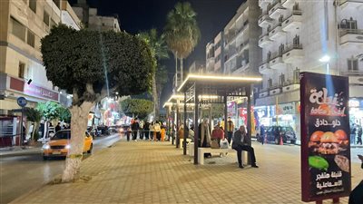 استمرار أعمال تطوير شارع السلطان حسين وفتح شارع الجيش بالإسماعيلية (صور) 