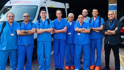 مستشفى أمراض القلب بعين شمس تستضيف طاقم رويال بريمبتون البريطاني