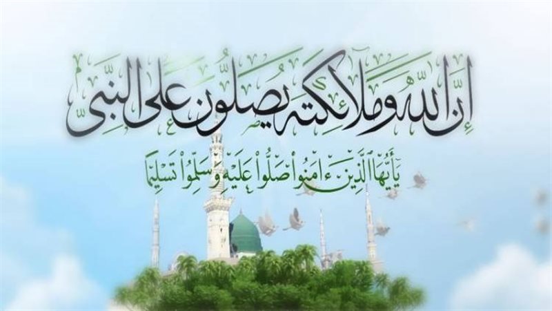  مشروعية الصلاة على