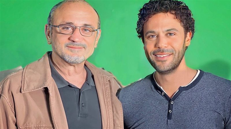 محمد إمام مع شريف