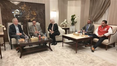 محافظ شمال سيناء يستقبل وفدا من الكونجرس الأمريكي 