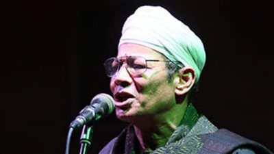 زين محمود يشدو بالابتهالات الدينية في بيت السناري 17 يناير