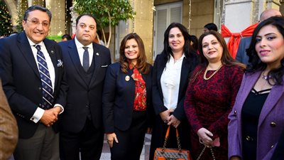 وزيرة الهجرة تشارك في احتفالية الكنيسة الإنجيلية بعيد الميلاد المجيد (صور) 