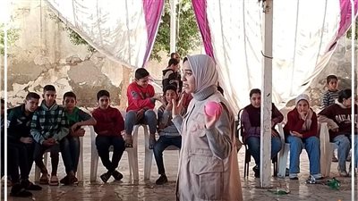 ورش عمل وتدريبات متنوعة ضمن معسكرات مشواري بمراكز شباب البحيرة (صور)