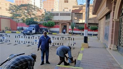 شوارع الغربية تتزين استعدادًا لأعياد الميلاد