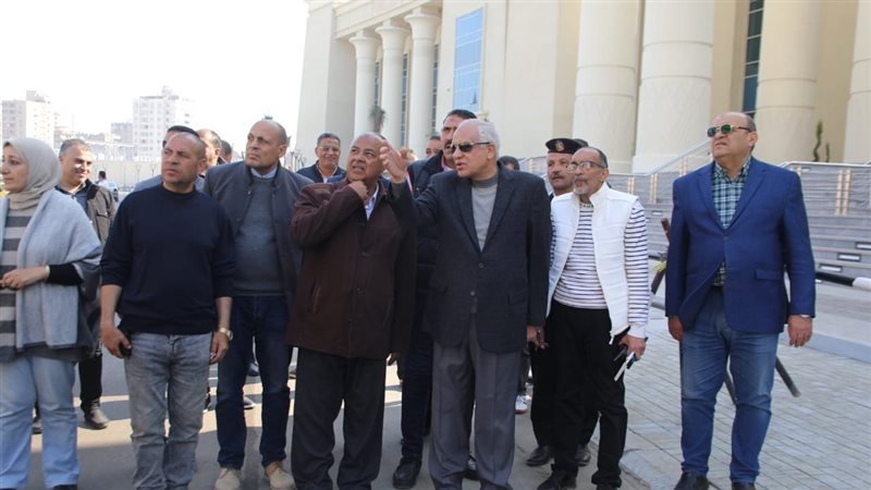 محافظ الجيزة يتفقد