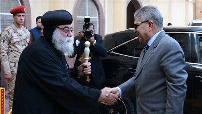 أسامة ربيع يهنئ الأقباط بمناسبة عيد الميلاد المجيد (صور) 